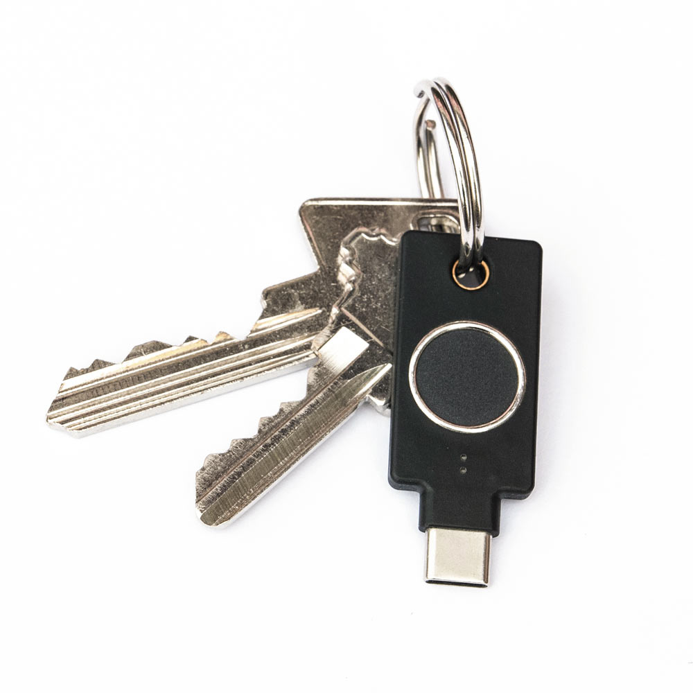 Yubico YubiKey C Bio FIDO Edition USB-C Schwarz