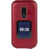 Doro 6060 - Mobiltelefon - Dual-SIM - microSDHC slot, - microSD slot - GSM - 320 x 240 Pixel - 3 MP - Rot