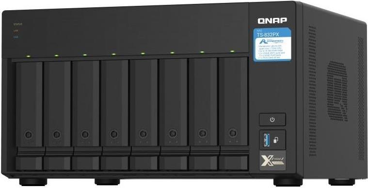 QNAP Turbo NAS TS-832PX-4G 8-Bay NAS-Server 4 GB RAM
