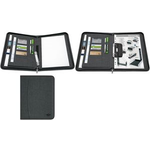 WEDO Ringbuchmappe COLLEGE, DIN A4, Polyester, graumeliert 2-Ring-Mechanik, Lieferung ohne Block, Blockeinschub von - 1 Stück (58 352412)