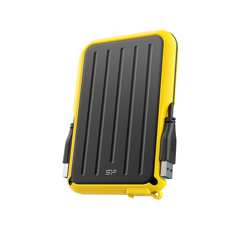 Silicon Power Armor A66 2,5" Externe Festplatte 2 TB USB 3.2 Gen 1 Schwarz/Gelb