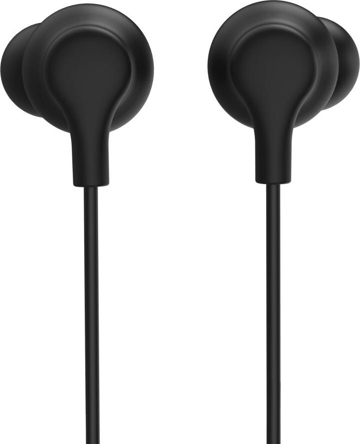 Hama Kopfhörer Curly, In-Ear, Mikrofon, Kabelknickschutz, USB-C, Schwarz (00221794)