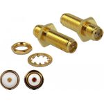 DeLOCK RF-Adapter SMA (W) bis RP-SMA (W) Bulkhead (89969)