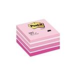 3M Post-it Notes Haftnotizen Würfel, 76 x 76 mm, neon-pink (2028-NP)