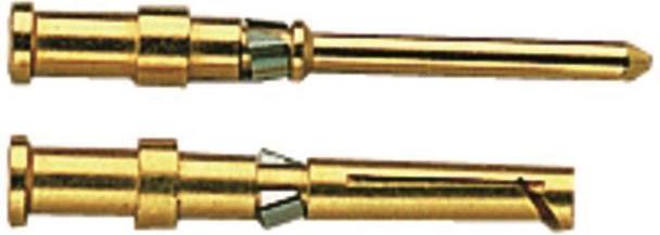 HART Crimpkon.-Stift 0,5qmm 09150006123 vergoldet 100 (09150006123)
