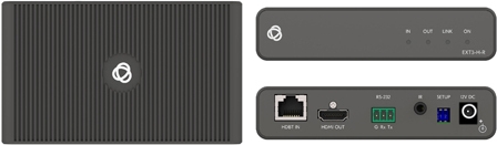 Kramer Electronics EXT3-H-R - 4K60 4 4 4 HDMI Only Long Reach HDBaseT 3.0 RX (50-80602090)
