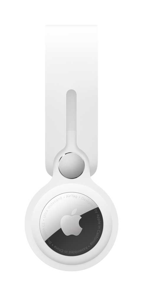 Apple - Schlaufe für Bluetooth-Tracker - weiß - für AirTag (MX4F2ZM/A)