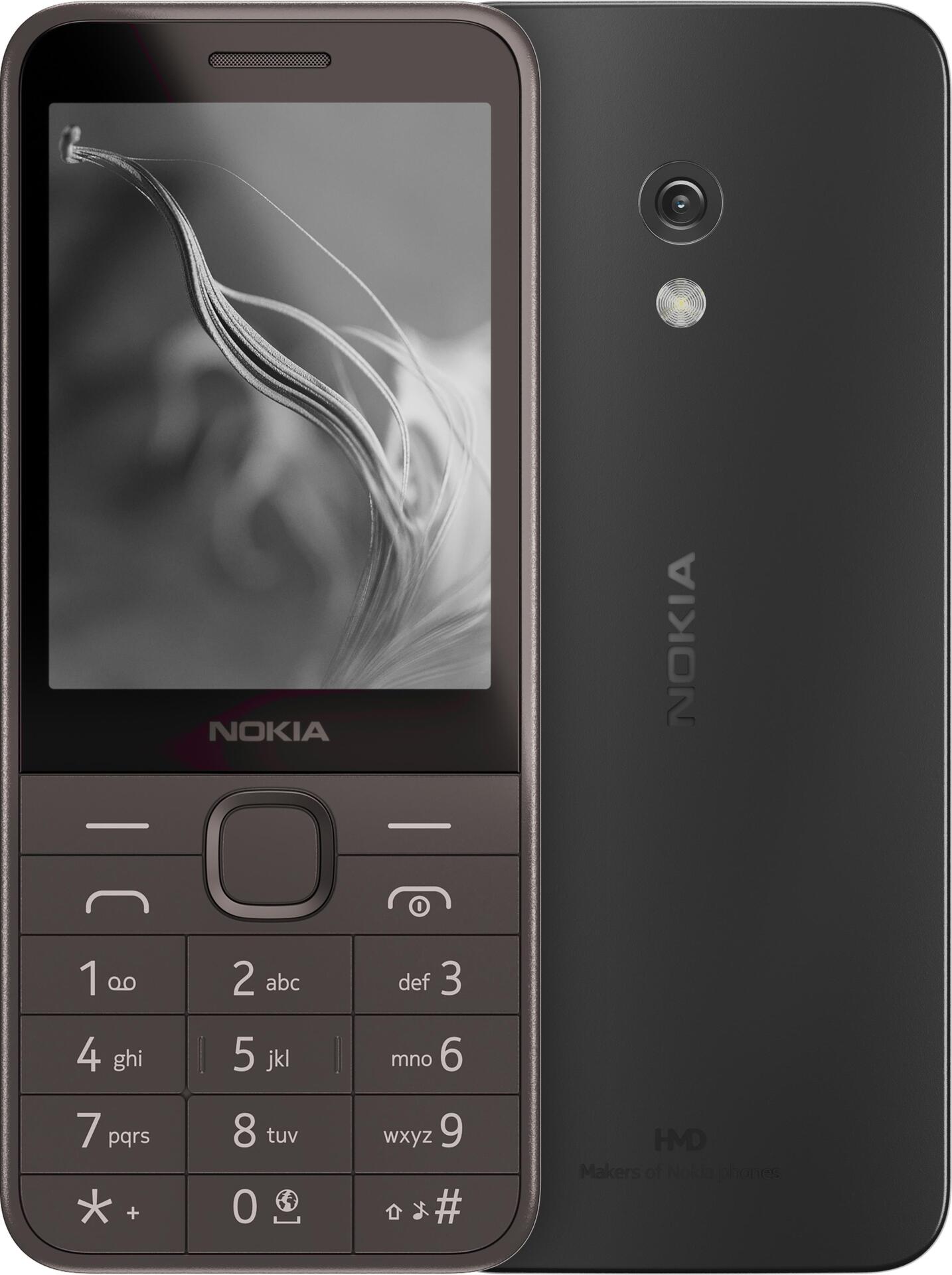 Nokia 235 4G (2024) 7,11 cm (2.8") Schwarz Funktionstelefon (1GF026GPA2L03)