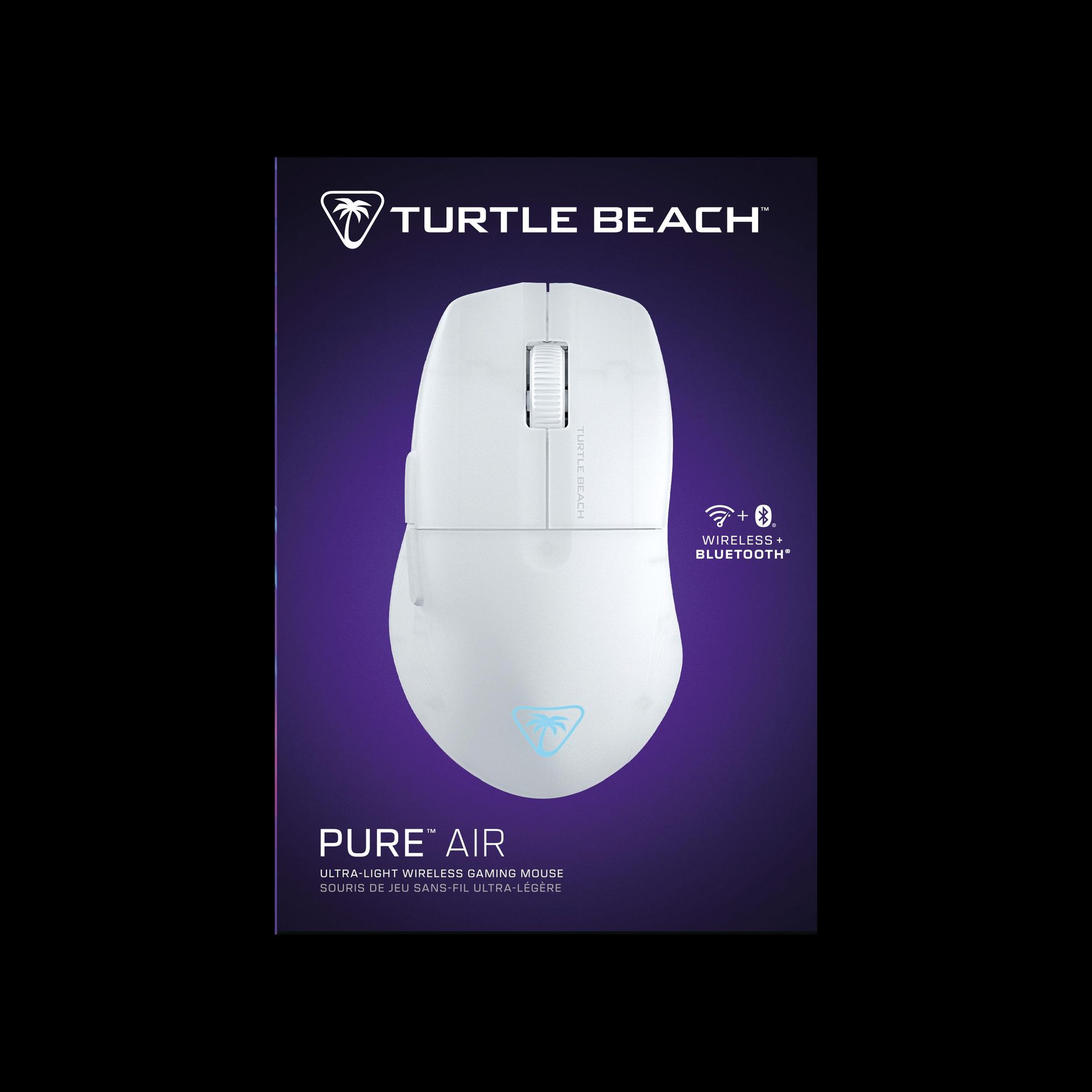 Turtle Beach Pure Air Wireless Gaming-Maus 26000 DPI Optische TITAN-Schalter Weiß