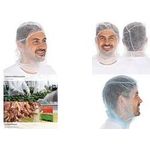 HYGOSTAR PP-Astrohaube Industry, weiß Einheitsgröße, aus hochwertigem, luftdurchlässigem PP-Vlies, - 1 Stück (13240)