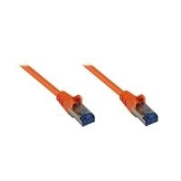 RNS® Patchkabel mit Rastnasenschutz, Cat. 6A, S/FTP, PiMF, halogenfrei, 500MHz, orange, 30m, Good Connections (8060-H300O)