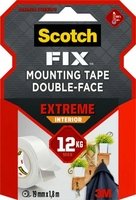 3M Scotch Fix Extr. Doppels. Klebeb 19mmx1,8m Extreme weiß (7100263859)