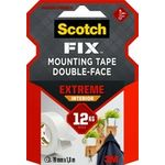 3M Scotch Fix Extr. Doppels. Klebeb 19mmx1,8m Extreme weiß (7100263859)