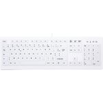 CHERRY AK-C8100F-U1-W/FR Tastatur USB AZERTY Französisch Weiß (AK-C8100F-U1-W/FR)
