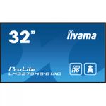 iiyama LH3275HS-B1AG Signage-Display Digital Signage Flachbildschirm 81,3 cm (32") LCD WLAN 500 cd/m² Full HD Schwarz Eingebauter Prozessor Android 11 24/7 (LH3275HS-B1AG) (geöffnet)