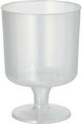 PAPSTAR Mehrweg-Rotweinglas PP, 0,2 l, transluzent, 10er aus Polypropylen, Durchmesser: 72 mm, Höhe: 100 mm, - 1 Stück (89728)