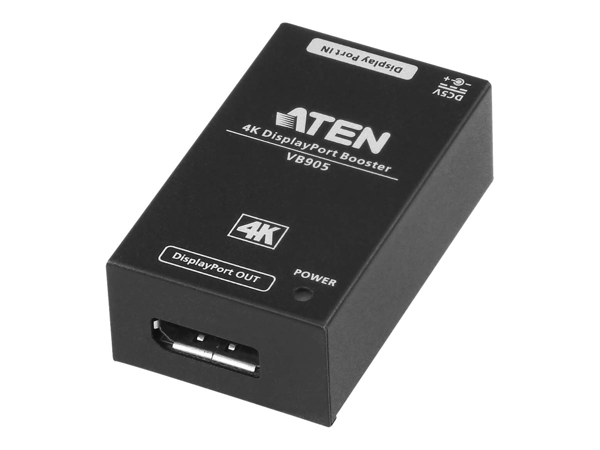 ATEN VB905 True 4K DisplayPort Booster Schwarz