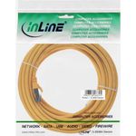 InLine 76815Y S/FTP (S-STP) Gelb 15m Cat6a Netzwerkkabel (76815Y)