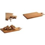 APS Servierbrett SIMPLY WOOD (B)400 x (T)220 mm, eiche aus geöltem Eichenholz, Servierfläche: 320 x 220 mm, - 1 Stück (752)