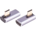 S/CONN maximum connectivity USB-C Adapter, 4.0, 90° Winkel links/rechts, VT (14-05036)