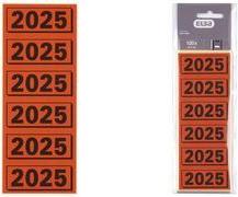 ELBA Inhaltsschild "2026" gelb selbstklebend 57 x 25 mm für Ordnerbeschriftung