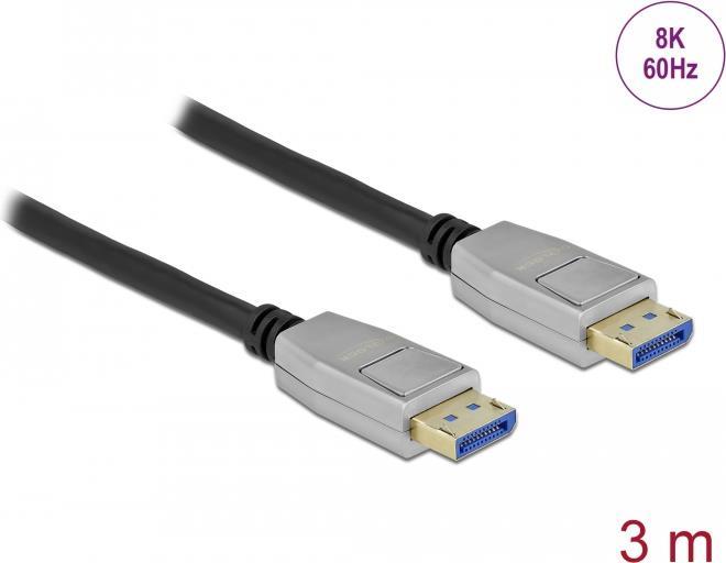 DeLOCK 80267 DisplayPort-Kabel 3 m Schwarz (80267)