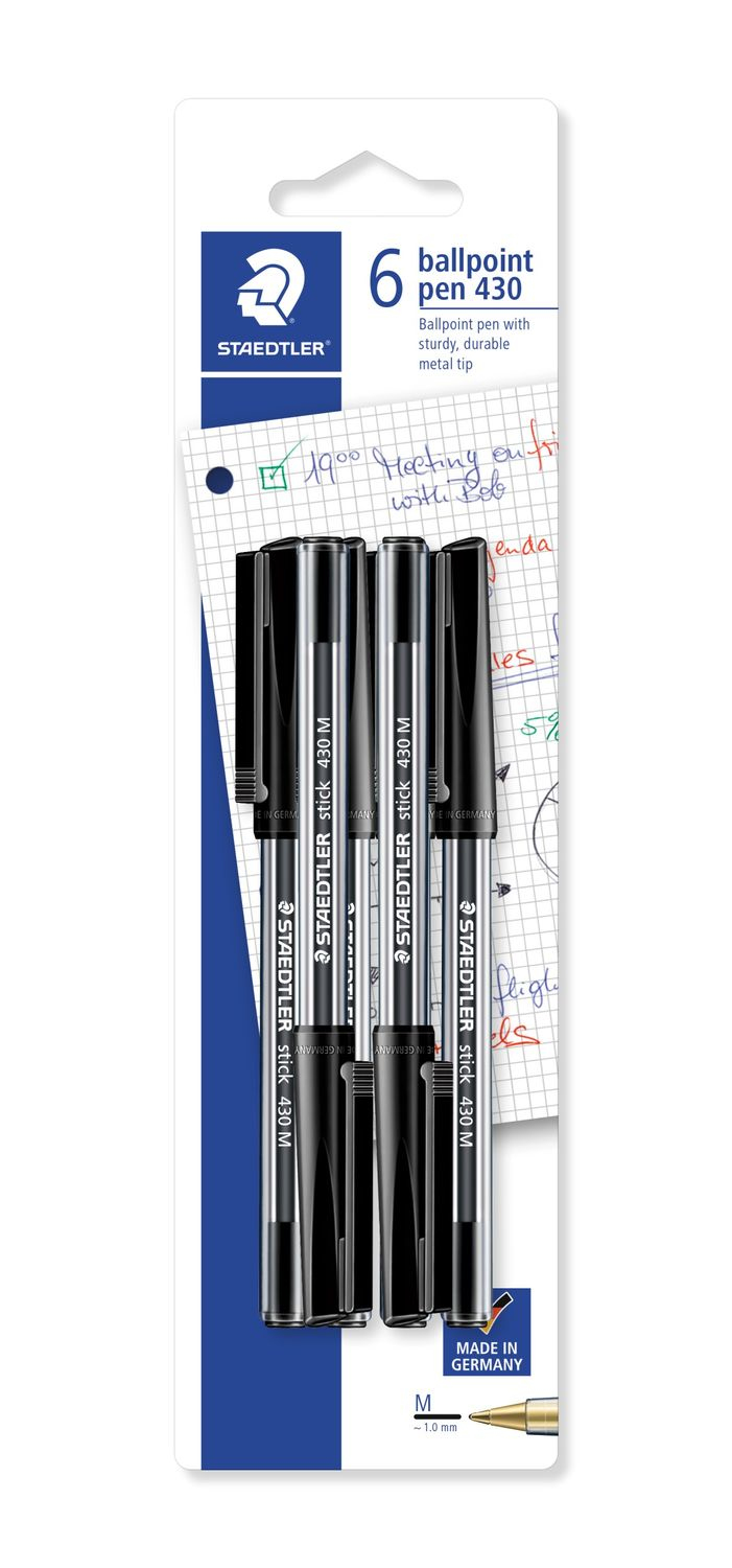 STAEDTLER stick 430 M9 Kugelschreiber 1 mm Schwarz