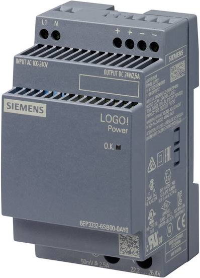 Siemens 6EP3332-6SB00-0AY0 Netzteil & Spannungsumwandler Indoor Mehrfarbig (6EP3332-6SB00-0AY0)