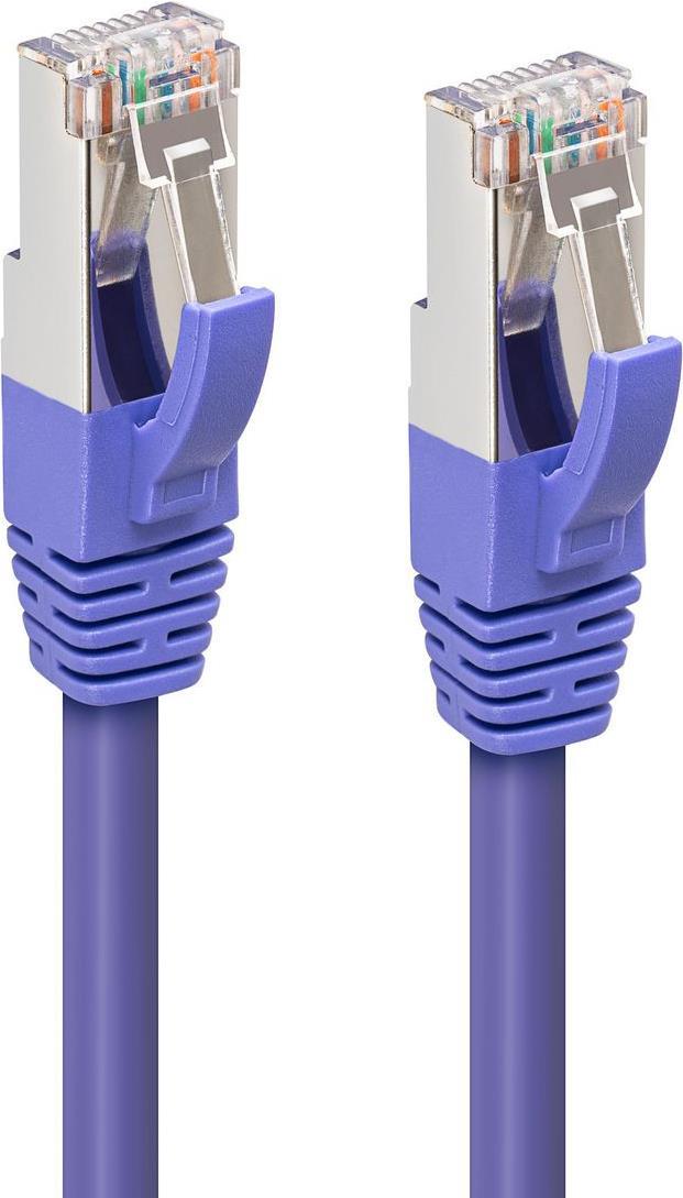 Microconnect MC-SFTP6A075P. Kabellänge: 7,5 m, Kabelstandard: Cat6a, Kabelschirmung: S/FTP (S-STP), Anschluss 1: RJ-45, Anschluss 2: RJ-45, Beschichtung Steckerkontakte: Gold, Datenübertragungsrate: 10000 Mbit/s (MC-SFTP6A075P)