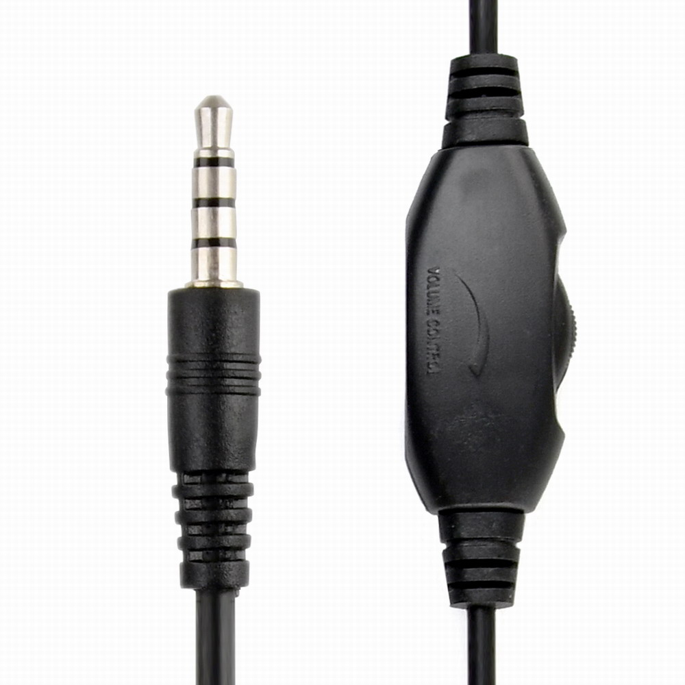 Gembird MHS-03-BKRD Headset 3,5 mm Schwarz - Rot