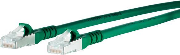 BTR 1308457555-E Patchkabel RJ45 Cat.6A AWG26 S/FTP LSOH 7,5m grün (1308457555-E)