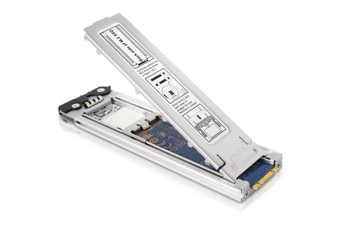 ICY Dock MB840TP-B M.2 SSD Träger Aluminium, Schwarz