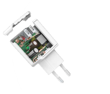 Schwaiger LPRO230 502 USB Ladegerät 2x USB 2.0 100-240 V Weiß