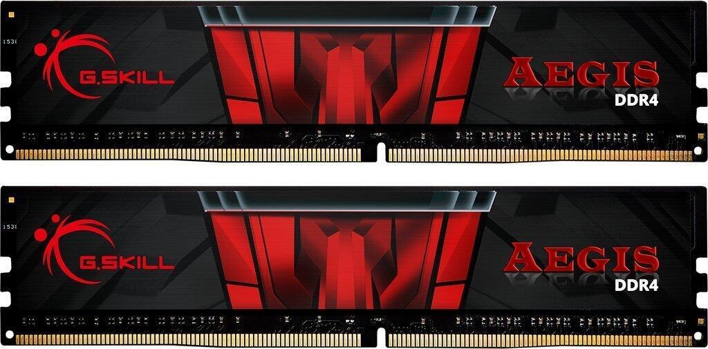 G.Skill AEGIS F4-3000C16D-32GISB 32 GB DDR4-3000 CL16 Schwarz,Rot