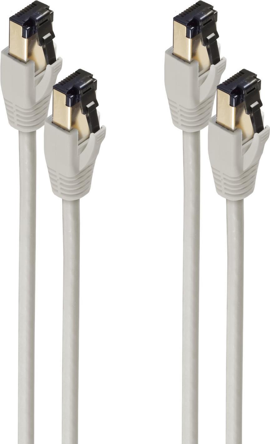shiverpeaks BS08-41070-2 Netzwerkkabel Grau 10 m Cat8.1 F/FTP (FFTP) (BS08-41070-2)