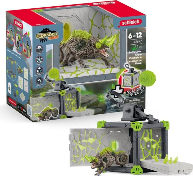 schleich BattleCave Steinchamäleons (42677)