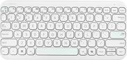 ASUS Marshmallow-Tastatur KW100 Iridescent White - Wireless, QWERTZ-Layout, 84 Tasten (90XB0880-BKB4H0)