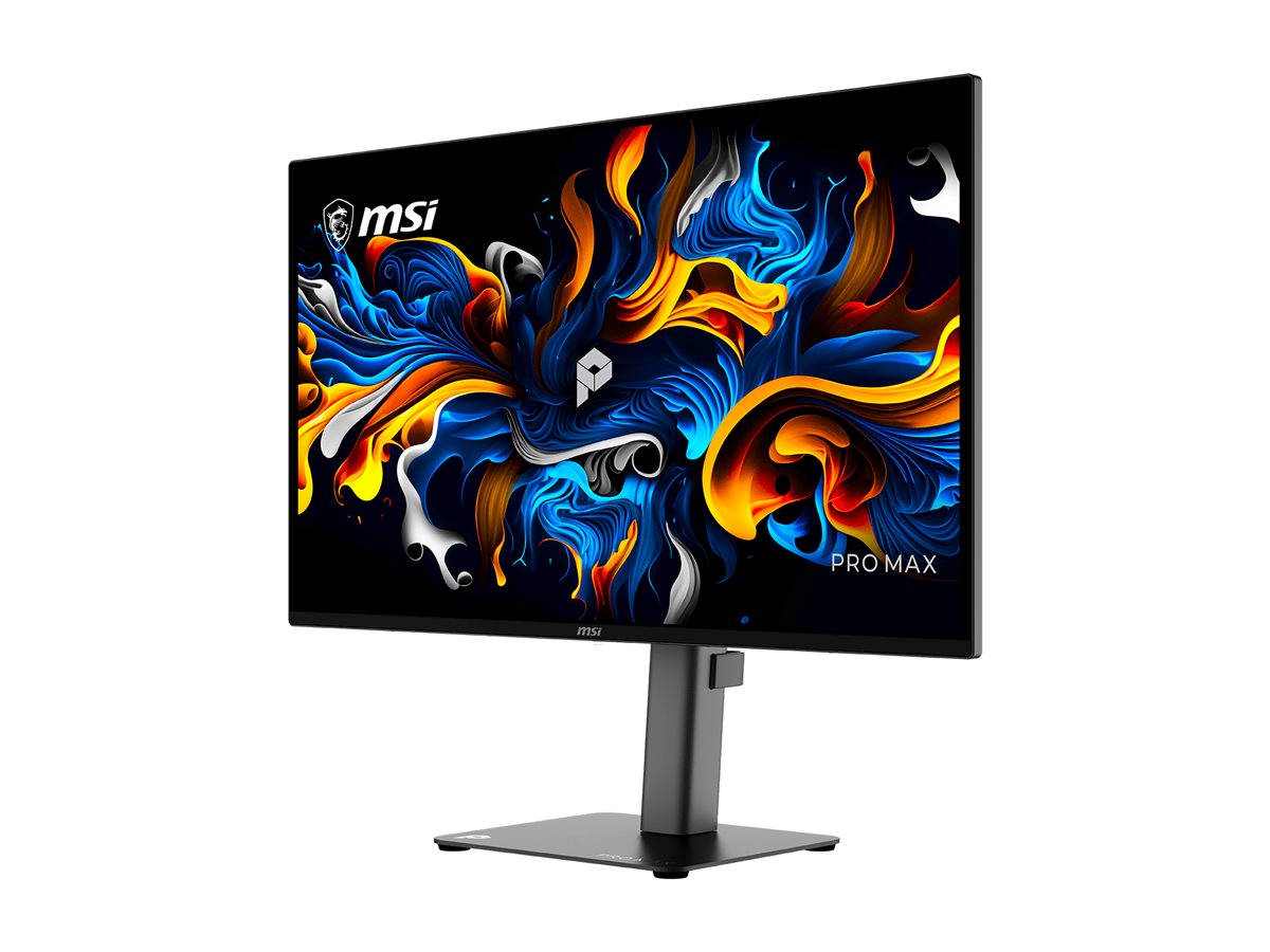MSI PRO MAX 271QPX14G 27" QD-OLED Monitor 2560 x 1440 144 Hz HDMI DisplayPort USB-C