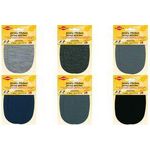 KLEIBER Jersey-Bügelflicken, 85 x 130 mm, dunkelblau zum Ausbessern & Verstärken von Jerseystoffen, - 1 Stück (30154)