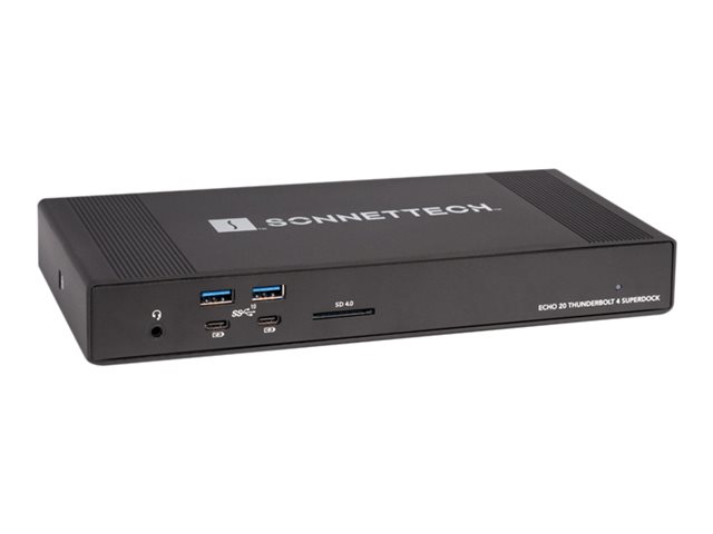 Sonnet Echo 20 Thunderbolt 4 SuperDock Dockingstation Schwarz