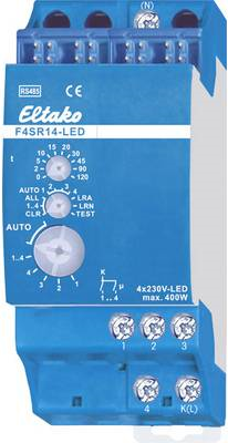 Funk-Stromstoßrelais RS485 4 Kanal F4SR14-LED (30014076)