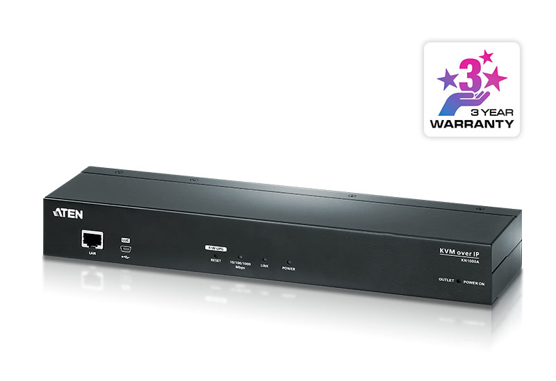 ATEN KVM over IP KN1000A 1920 x 1200 Schwarz