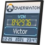 Divoom Pixoo64 Digitaler Bilderrahmen Schwarz WLAN (6958444603780)