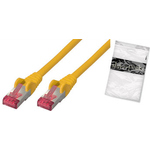 shiverpeaks BS75711-A0.5Y Netzwerkkabel Gelb 0,5 m Cat6a S/FTP (S-STP) (BS75711-A0,5Y)