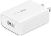 BELKIN USB-A CHARGER 18W QUICK CHARGE 3.0 WHITE (WCA001VFWH)