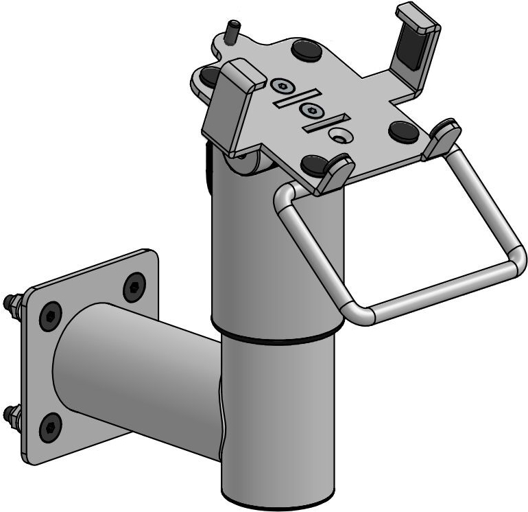 Ergonomic Solutions Wandhalterung für SumUp AIR E205 EET202-02 Schwarz