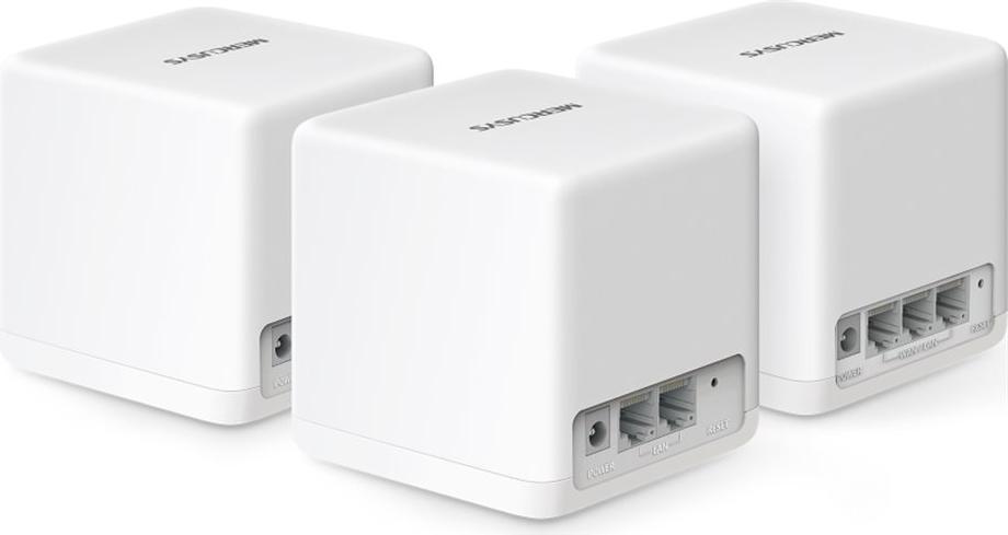 Mercusys Halo H60X AX1500 Mesh-System 3-Pack Wi-Fi 6 Dual-Band Weiß