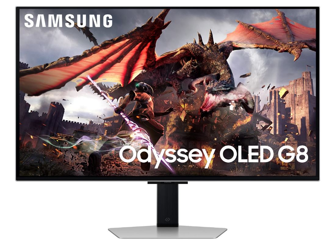 Samsung Odyssey OLED G8 S32DG800SU 81.3 cm (32") Gaming-Monitor - OLED-Monitor 4K 3840 × 2160, 16:9 Ultrawide-Ausführung (LS32DG800SUXEN)