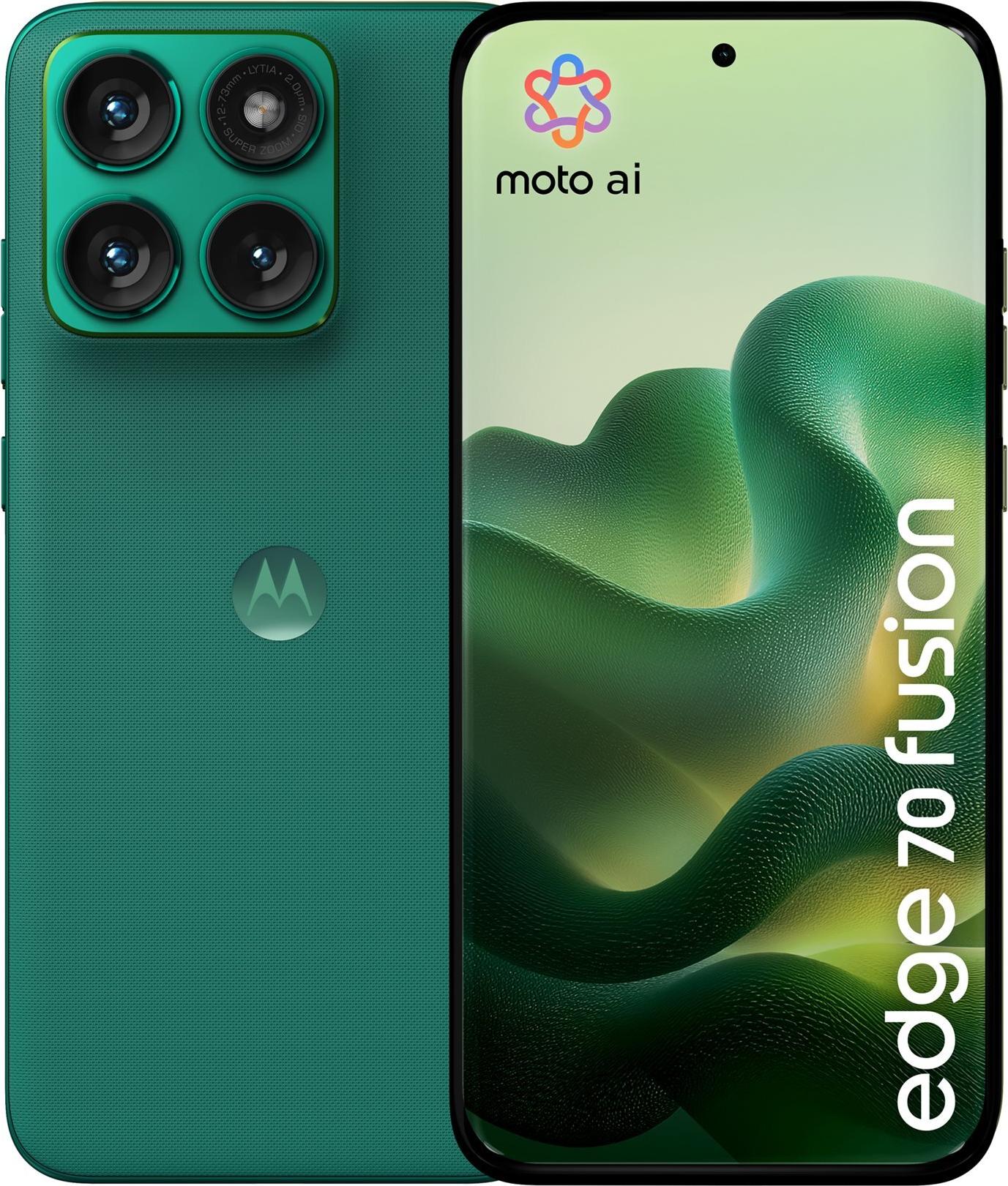 Motorola Edge 70 Fusion 5G Smartphone 6,78" 8 GB RAM 256 GB Pantone Sporting Green