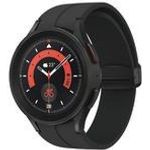 Samsung Galaxy Watch5 Pro - 45 mm - Black Titanium - intelligente Uhr mit Sportband - Anzeige 3.46 cm (1.4") - 16 GB - NFC, Wi-Fi, Bluetooth - 46.5 g
